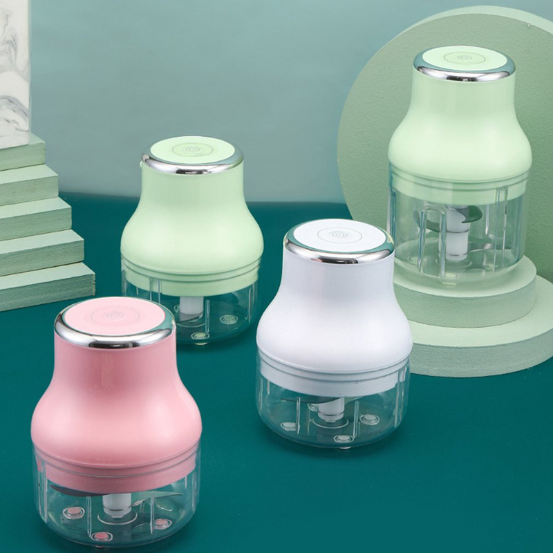 Belaidis elektrinis česnakų trintuvas Česnakų maisto papildas, virimo mašinos įranga, virtuvės įtaisas