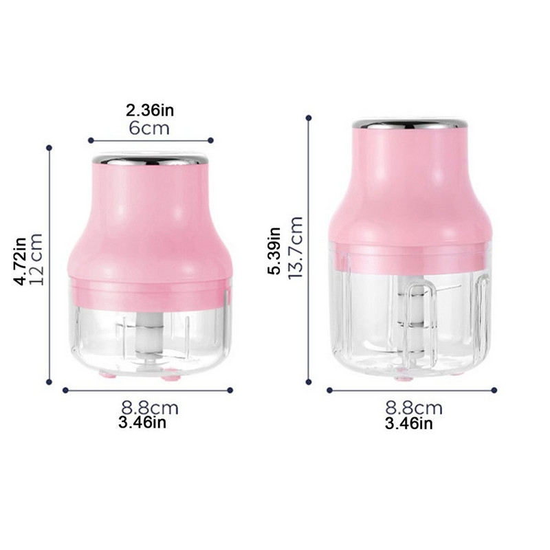 Belaidis elektrinis česnakų trintuvas Česnakų maisto papildas, virimo mašinos įranga, virtuvės įtaisas