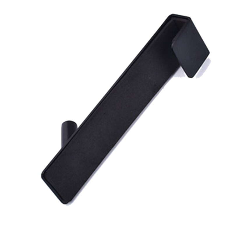 Zuhanyajtó akasztók Ajtófülek Fürdőszoba keret nélküli üveg zuhanyajtóhoz, Törülközőkampók, 2 csomag, fekete