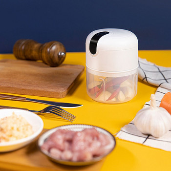 Μίνι ηλεκτρικός ηλεκτρικός σκόρδος φαγητού με κομματάκι κρέατος φρούτων τζίντζερ λαχανικών κόφτης πολτοποίησης συμπληρωμάτων παιδικής τροφής Μηχάνημα μπλέντερ