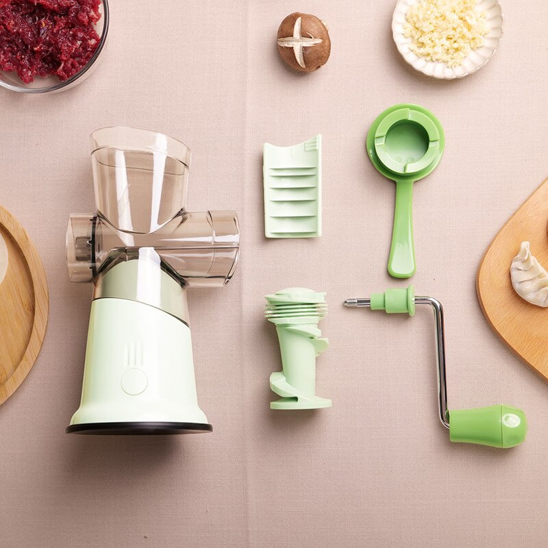 Masina de tocat carne manuala Masina de tocat carne cu manivela de uz casnic Masina de tocat carne mica Masina de tocat legume de capacitate mare