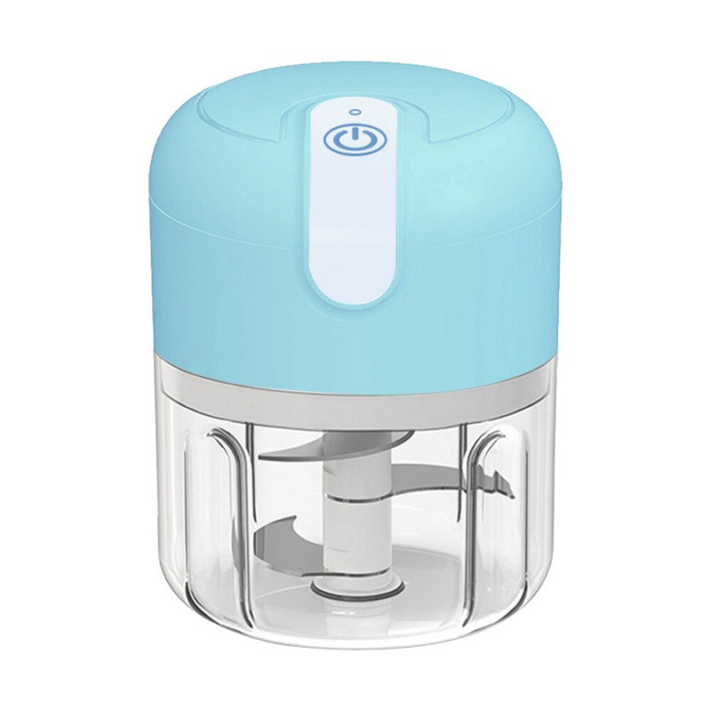 Mini tocator electric de carne pentru alimente pentru usturoi, fructe, ghimbir, pentru tăiat legume, piure, mașină de blender pentru suplimente alimentare pentru copii