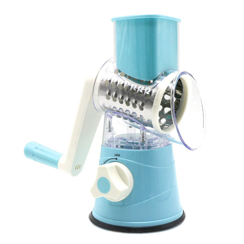 Szeletelő henger Aprító reszelő Többfunkciós Gyümölcs sajt Zöldség Hús Kézzel Működtetett Konyhai Szerszámok Aprító vágó Kézikönyv