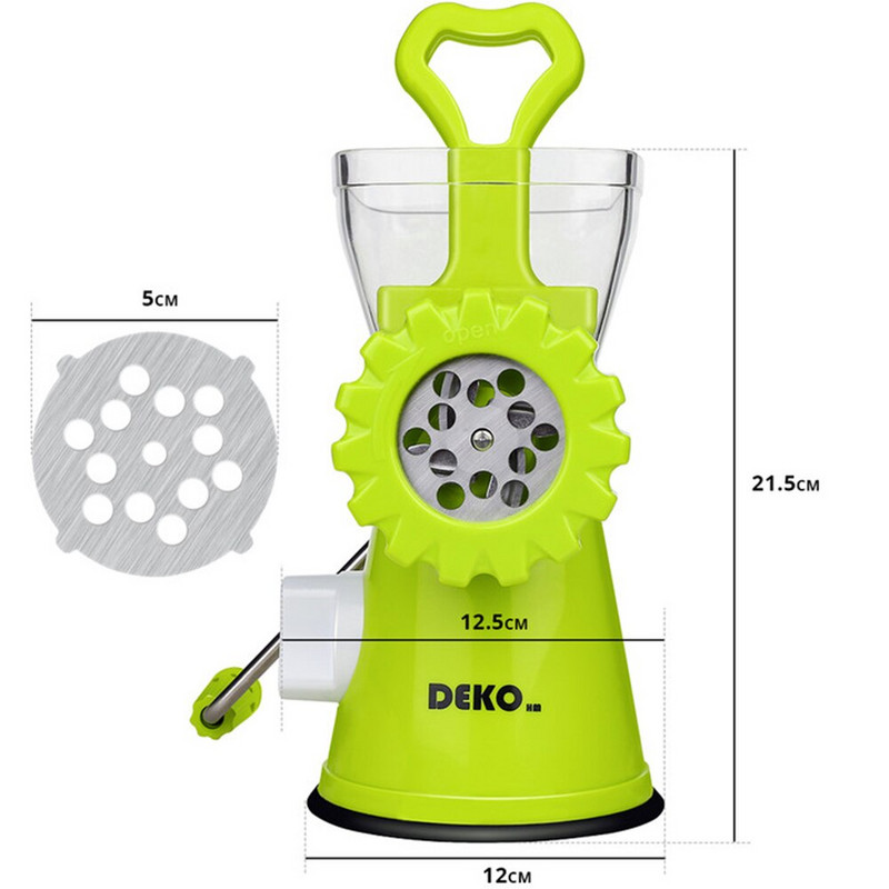 Ručna mašina za mljevenje mesa Višenamjenska sjeckalica za povrće Blender Mješalica za mljevenje klistira Kuhinjski alati za kućanstvo