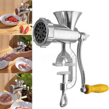 Εγχειρίδιο οικιακής μηχανής κρεατομηχανής Sausage Maker Vegetables Fruit Chopper Potatoes Slicer Εγχειρίδιο Κουζινομηχανή Αξεσουάρ κουζίνας