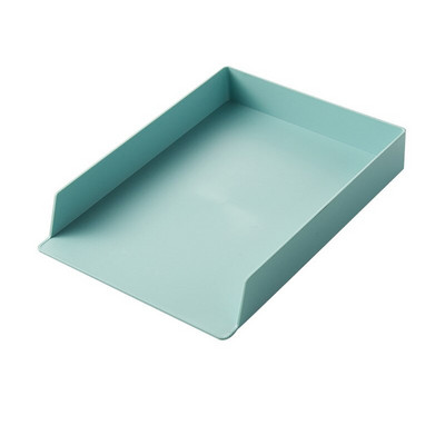 A4 /A5 Organizator de hârtie Carcasă din plastic pentru documente Suport de suprapunere pentru depozitare pentru birou