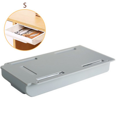 Nouă cutie de depozitare cu sertar pentru creion, pătrată, pătrată, fixă, ascunsă, sub raft, artefact de depozitare pentru birou nou