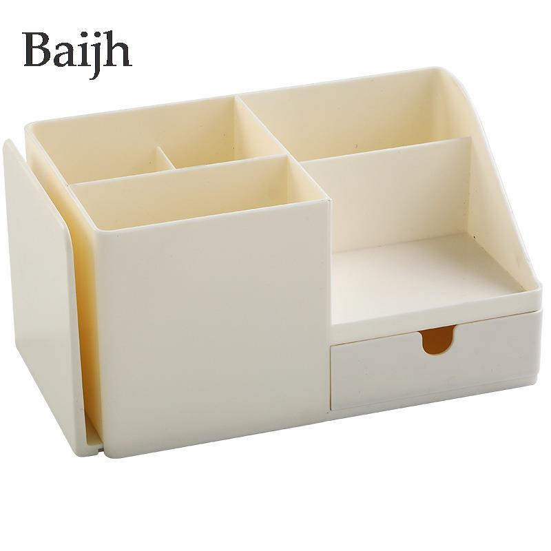 Organizator de birou mic Cutie de depozitare Suport de birou Raft pentru cărți Suport stilou Birou de depozitare Cutie extensibilă Suport de depozitare pentru papetărie