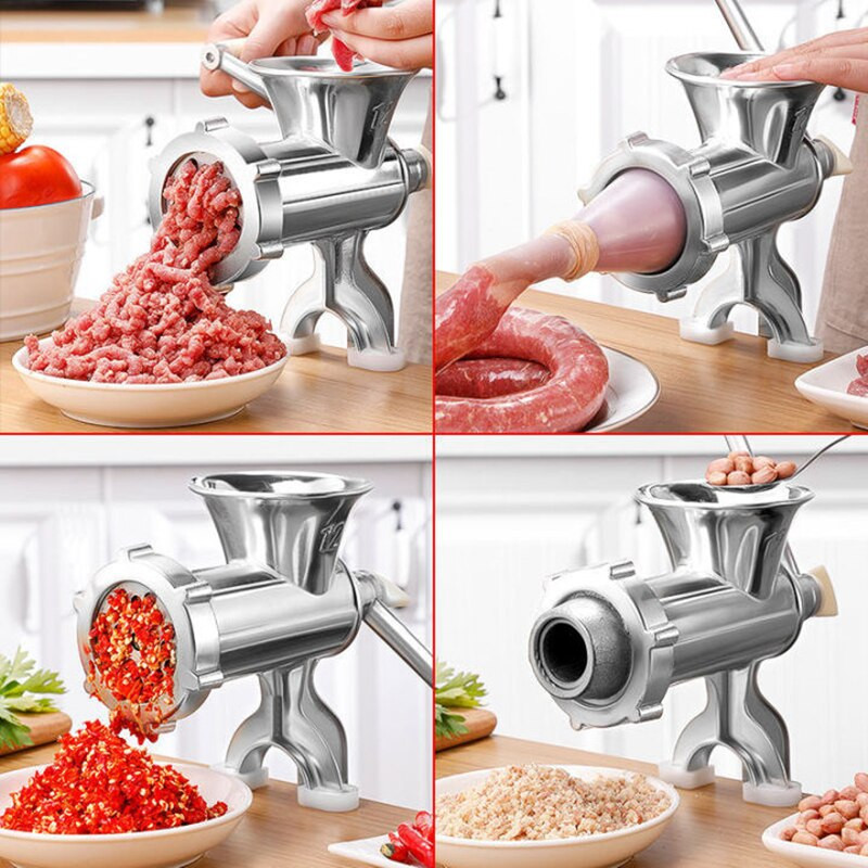 Umplutură tocată de uz casnic Mașină de umplut cârnați de uz casnic, manual multifuncțional, pentru călătorie de carne, Producător de cârnați de casă, vertical