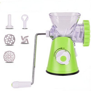 Κρεατομηχανή Εγχειρίδιο Επεξεργαστές Κιμάς Τροφίμων Μηχανή Κουζίνας Λουκάνικα Γεμίσματος Μπλέντερ λαχανικών Μπλέντερ Εργαλείο οικιακού κλύσματος