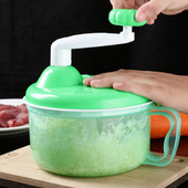 Mașină de tocat legume Mașină de tăiat carne manuală, fructe și legume, nuci, vanilie, mașină cu manivelă, fără electricitate, fără abilități