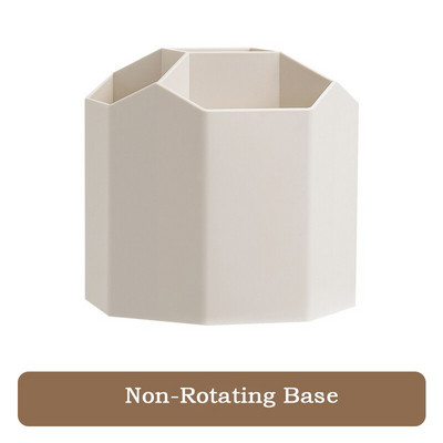 360 fokos forgó tolltartó 5 rácsos PP anyag Divat irodaszervező eszközök Asztali tárolódoboz sminkecsetekhez