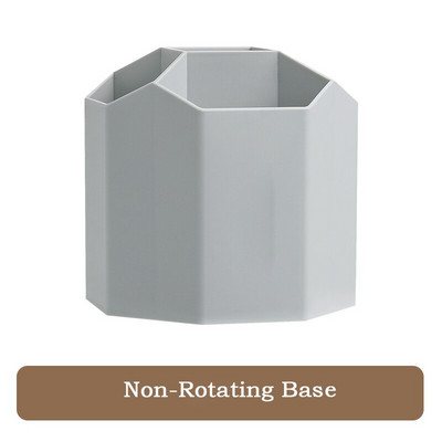 360 fokos forgó tolltartó 5 rácsos PP anyag Divat irodaszervező eszközök Asztali tárolódoboz sminkecsetekhez