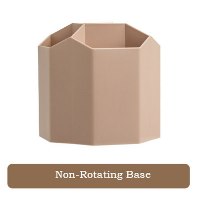 360 fokos forgó tolltartó 5 rácsos PP anyag Divat irodaszervező eszközök Asztali tárolódoboz sminkecsetekhez