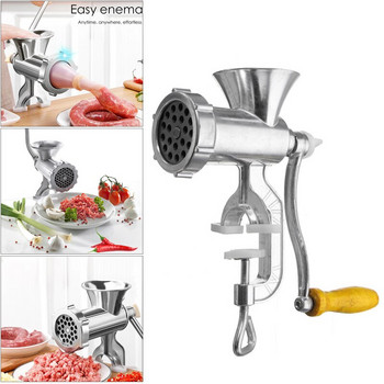 Χειροκίνητη Μηχανή Κρέατος Οικιακή Μύλος Κρέατος πολλαπλών λειτουργιών Μηχανή Enema Noodle Press Kitchen Cooking Tools