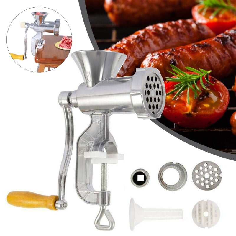 Mașină de tocat carne manuală de mână Mașină de tocat carne multifuncțională de uz casnic Aparat pentru clisma Presă pentru tăiței Instrumente de gătit pentru bucătărie