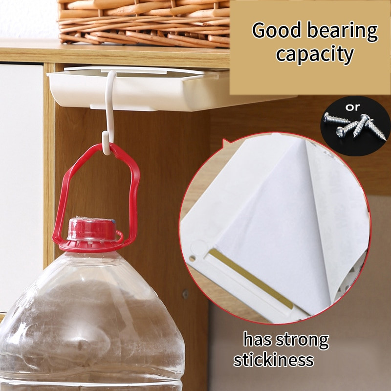 Rašomojo stalo stalčius Prilimpa Paslėpta ir slapta vieta Namų biuro dėklas po stalčiumi.