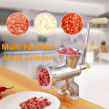 Кухненска многофункционална ръчна ръчна машина за мелене на месо Мелничка за юфка и колбаси