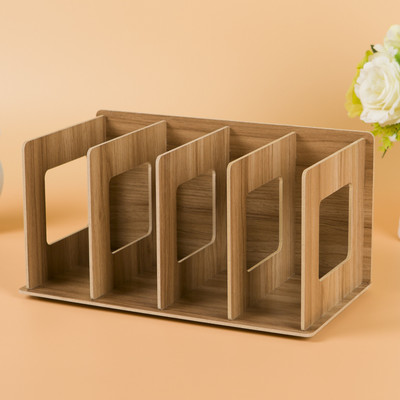 Дървени Направи си сам Настолни списания и книги Съхранение Рафтове за съхранение Рафтове за витрини за книги Поставка Държач Мрежест органайзер за бюро Рафт за книги Книгоразделител