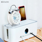 Stalo laikymo vieta Kabelis Tvarkinga laikymo dėžė Saugi maitinimo laido lizdas Dėklas Organizatorius Praktiškas namų biuro laidų valdymas Atsparus dulkėms