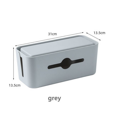 Stalo laikymo vieta Kabelis Tvarkinga laikymo dėžė Saugi maitinimo laido lizdas Dėklas Organizatorius Praktiškas namų biuro laidų valdymas Atsparus dulkėms