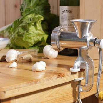 2021 Νέα 500W Πολυλειτουργική Κουζίνα Πολυλειτουργική Κουζίνα χειρός Μηχανή κιμά λουκάνικων Noodles Μύλος μύλος κρέατος εγχειρίδιο Home Tool