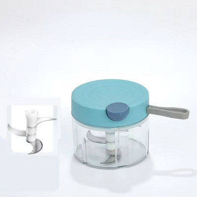 Mini rezač povrća Ručni kućanski stroj za kuhanje Uže za povlačenje Mljeveno meso Mljeveno povrće Češnjak Chili Comp Kuhinjski dodaci