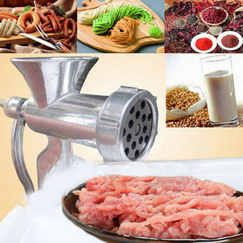 Χειροκίνητο κράμα αλουμινίου Κρεατομηχανή Noodle Sausage Mincer Σπίτι Κουζίνα Μαγειρικά Εργαλεία Επεξεργαστής Τροφίμων Μπλέντερ Μίξερ Μύλος