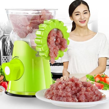 Ръчна резачка за месо Make Sausage Mandoline Slicer Ренде Slicer Неръждаема стомана Мултифункционален чопър Ножове Кухненски инструменти cocina