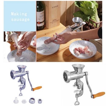 Multifunctional Kitchen Handheld Handhel Crank Meat Mincer Sausage Noodles Grinder μύλος κρέατος εγχειρίδιο Home Tool