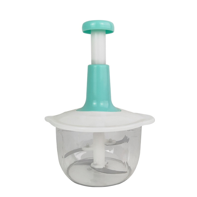 2 l talpos paspauskite rankiniu būdu Česnakų smulkintuvas mėsmalė mėsmalė Virtuvės kombainas pjaustyklė Čili daržovių smulkintuvas Virtuvės įrankis