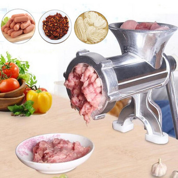 Ръчна мелница от алуминиева сплав Месомелачка Машина за макаронени изделия Ръчна машина за телешки колбаси Кухненски джаджи за готвене Високо качество