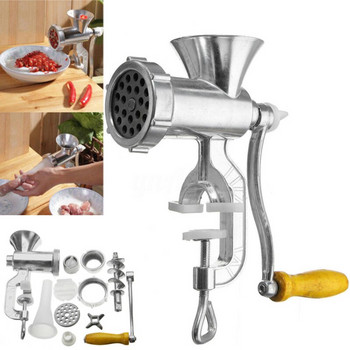 Μύλος Κρεατοκόφτης Ζυμαρικά χειρός Κουζινομηχανή Λουκάνικα Γεμιστήρας Εργαλεία Μαγειρικής Κουζίνας Σπίτι Αλουμίνιο