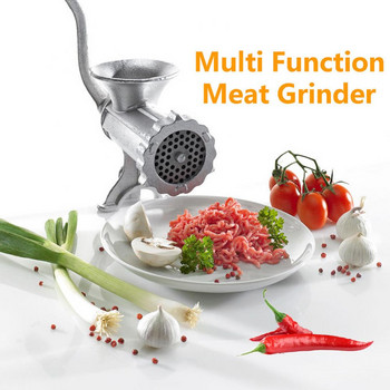 Кухненска многофункционална ръчна ръчна манивела Машинка за мелене на месо Мелничка за юфка и колбаси