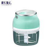 Elektromos ételaprító Fokhagymadaráló Mini Konyhai Aprítók USB töltés Elektromos Fokhagymanyomó Konyhai Kiegészítők