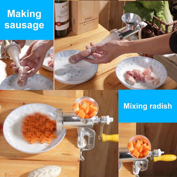 Multifunctional Kitchen Multifunction Handheld Hand Crank Meat Mincer Sausage Noodles Grinder Meat Grinder Εγχειρίδιο Εργαλείο για το σπίτι