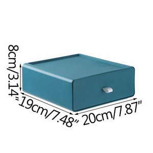 Кутия за съхранение на настолен компютър Домашен офис Съхранение Организация на бюро Офис консумативи Аксесоари за бюро Тип чекмедже Органайзер за канцеларски материали