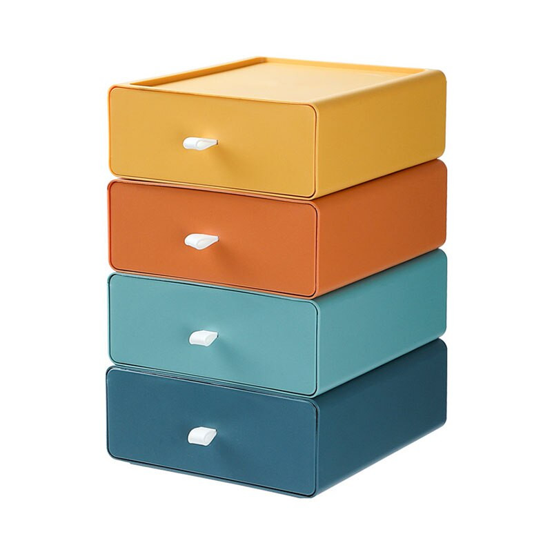 Кутия за съхранение на настолен компютър Домашен офис Съхранение Организация на бюро Офис консумативи Аксесоари за бюро Тип чекмедже Органайзер за канцеларски материали