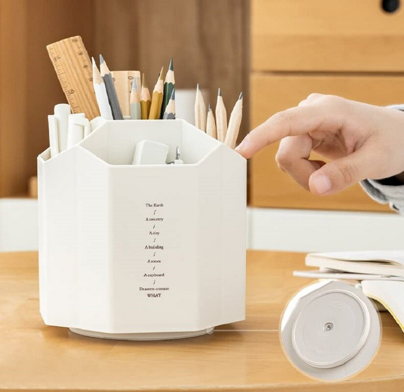 Rotate 360 ​​​​degrees Desk Organizers Storage Organizer Ecoco Home Office Držač za olovke Stalak za olovke Pribor za čišćenje Pribor