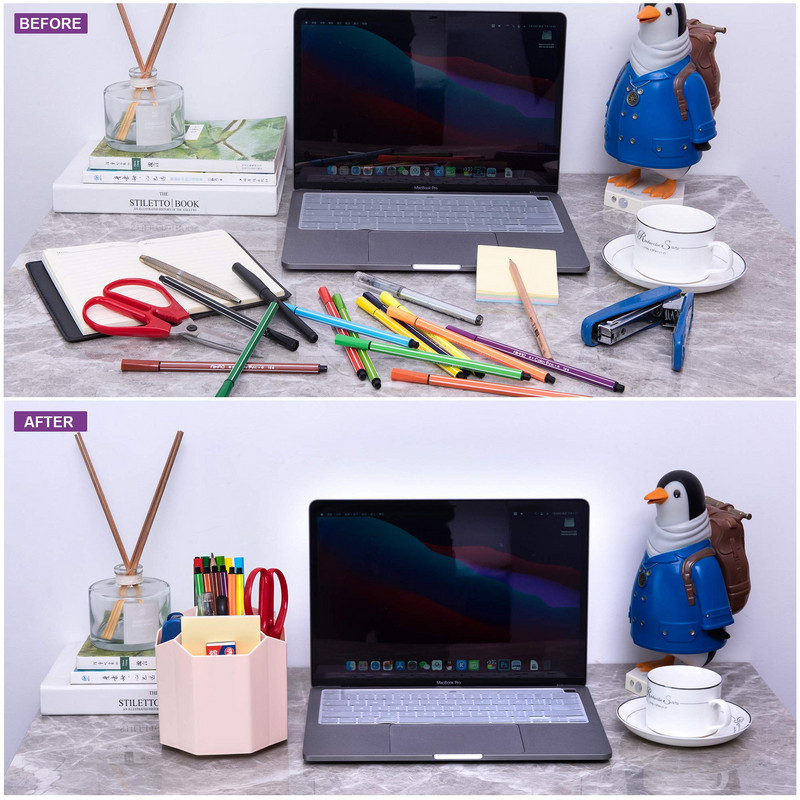 Rotate 360 ​​​​degrees Desk Organizers Storage Organizer Ecoco Home Office Držač za olovke Stalak za olovke Pribor za čišćenje Pribor