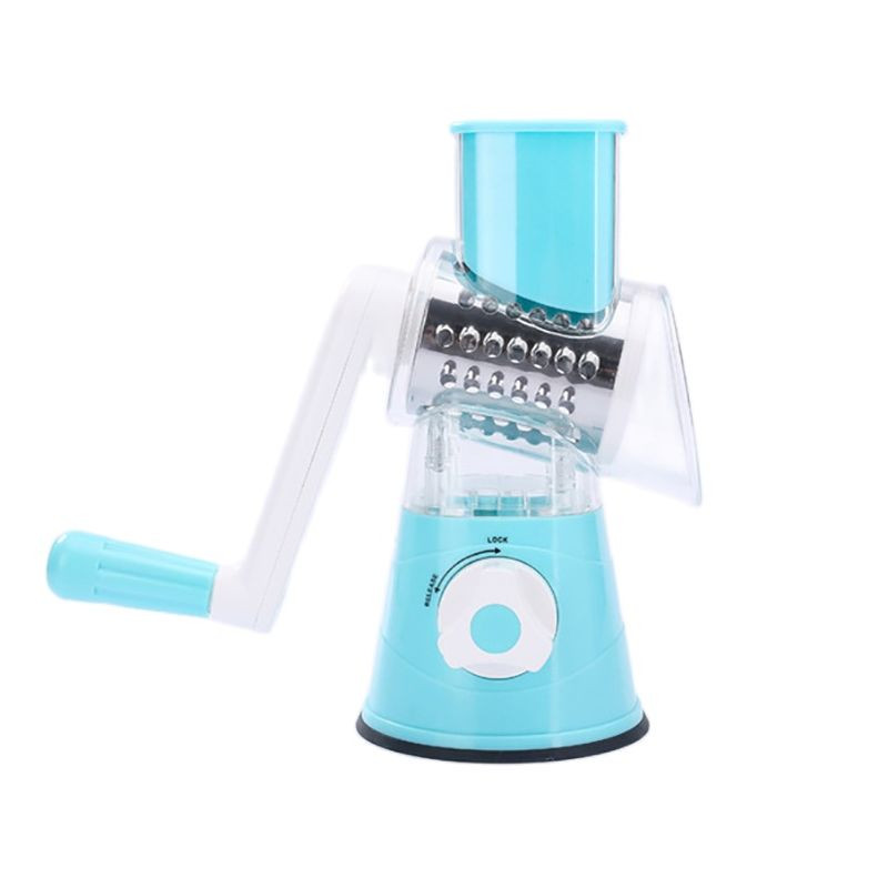 Ръчна резачка за зеленчуци Слайсер Кухненска ролка Джаджи Инструмент Кръгла резачка за зеленчуци Рендета за картофи Морков Шредер за сирене