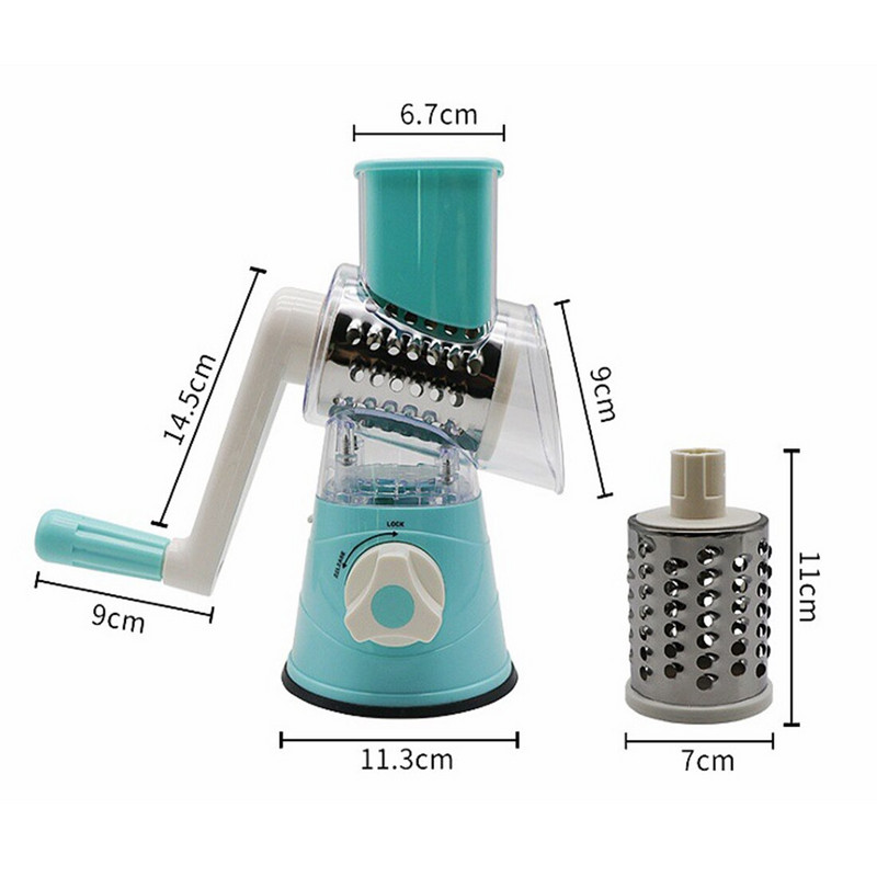 Storcator manual multifunctional din otel inoxidabil pentru legume Storcator de legume de uz casnic Masini de bucatarie pentru cartofi ceapa Gadgets de bucatarie