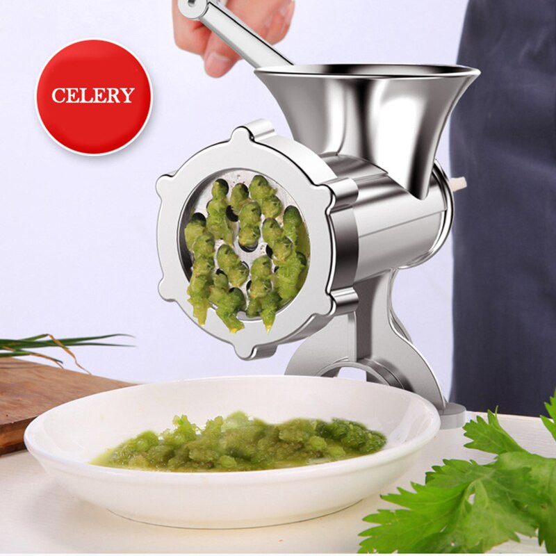 Rankinė jautienos malimo mašina Mėsos malimo mašina Rankinis virtuvinis kombainas Dešros gaminimo mašina Prieskonių malimo įrankiai Virtuvės prietaisai 2020 m.