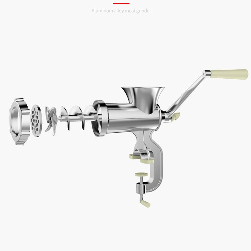 Rankinė jautienos malimo mašina Mėsos malimo mašina Rankinis virtuvinis kombainas Dešros gaminimo mašina Prieskonių malimo įrankiai Virtuvės prietaisai 2020 m.