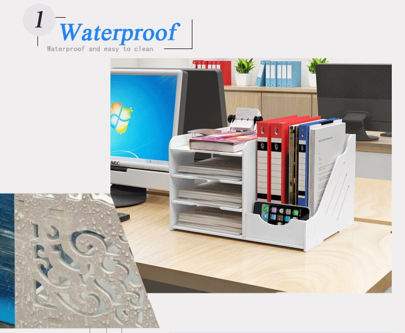 5 sluoksnių daugiafunkciniai dokumentų dėklai Failų popierius Laiškų laikiklis Kanceliarinės prekės Sandėliavimas Neperšlampamas stalas Organizatorius Biuro priedai