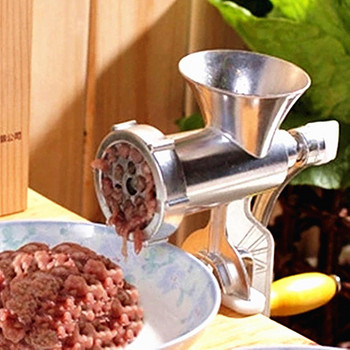 Χειροκίνητη μηχανή μηχανής κρέατος κουζίνας Πολυλειτουργικός σφιγκτήρας λουκάνικων κιμάς από κράμα αλουμινίου Grind Meat καυτερή πιπεριά Λουκάνικο ραπανάκι