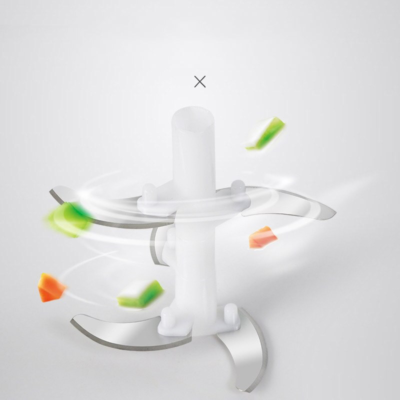 900ML 2021, stil nou, multifuncțional, cu design de mare viteză, tocător de legume, fructe, tocator manual de tocat carne, tocator de carne