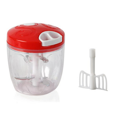 900ML 2021, stil nou, multifuncțional, cu design de mare viteză, tocător de legume, fructe, tocator manual de tocat carne, tocător de usturoi