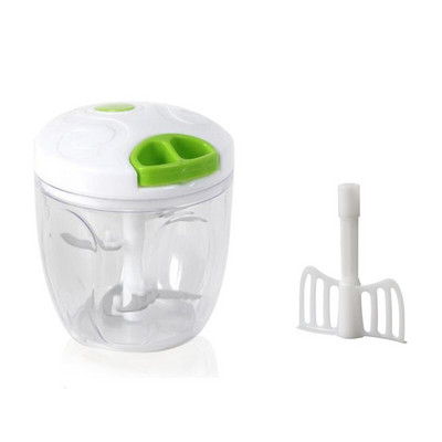 900ML 2021, stil nou, multifuncțional, cu design de mare viteză, tocător de legume, fructe, tocator manual de tocat carne, tocător de usturoi