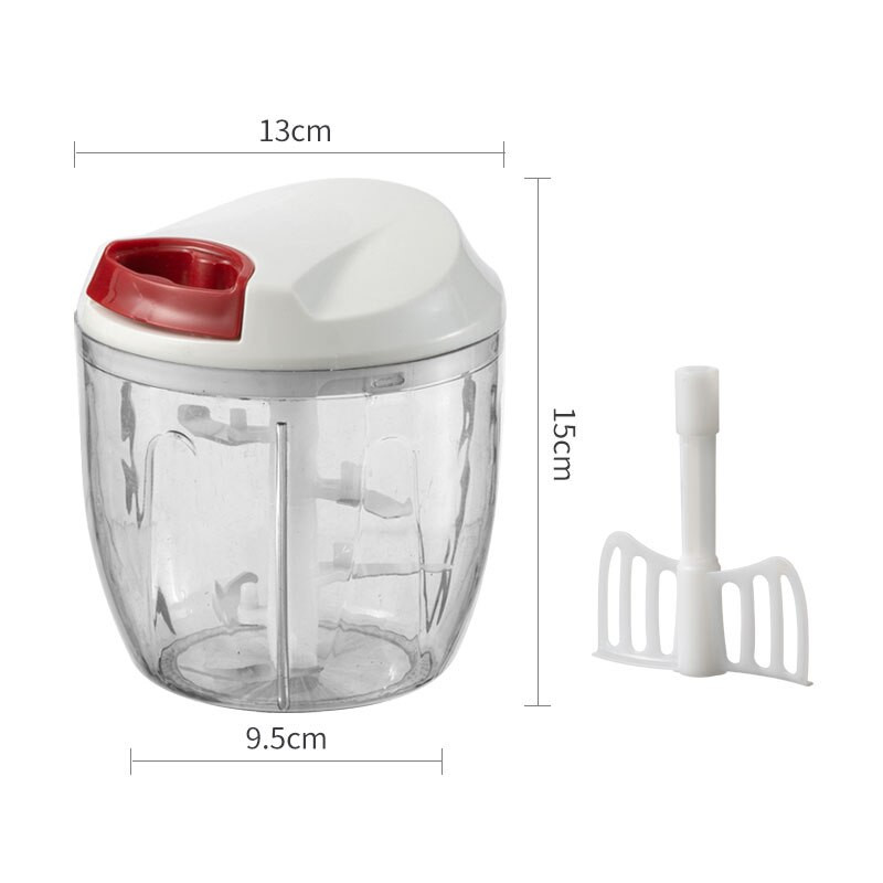 900ML 2021, stil nou, multifuncțional, cu design de mare viteză, tocător de legume, fructe, tocator manual de tocat carne, tocător de usturoi
